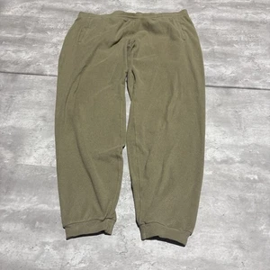 Simms Fishing Sweatpants Men's 2XL XXL Brown Polartec Fleece Tapered 40x33 USA - Picture 1 of 14