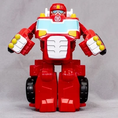 Figura de acción Hasbro Playskool Transformers Rescue Bots Heatwave the Fire-Bot 4" Foto 1 de 4