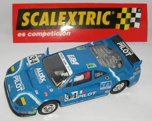 SCALEXTRIC SPAIN ALTAYA DUELOS MITICOS FERRARI F40 #34 24H LE MANS 1995 MINT - Imagen 1 de 1
