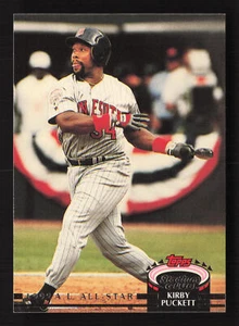 1993 Stadium Club Murphy #28 Kirby Puckett Minnesota Twins - Picture 1 of 2