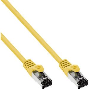 InLine® Patchkabel, S/FTP (PiMf), Cat.8.1, 2000MHz, halogenfrei, gelb, 1m - Bild 1 von 3