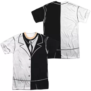 Batman The Animated Series Two Face Uniform Unisex Adult Costume T Shirt, S-3XL - Picture 1 of 4