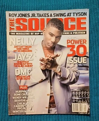 THE SOURCE MAGAZINE (2004) "THE 8th ANNUAL POWER 30 ISSUE" Featuring NELLY - Image 1 of 4