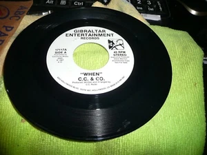 record 45 Mod Funk Soul CC &Co on Gilbralta promo When NM- - Imagen 1 de 2