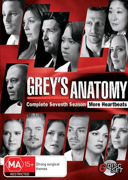 Grey's Anatomy : Season 7 (Box Set, DVD, 2010)