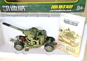 Junshijia 35mm Anti Aircraft Gun MIB Chinese Communist Army 1:35 Diecast - Picture 1 of 16