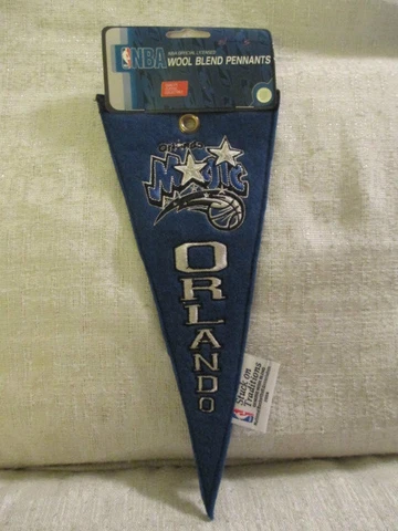 2004 Winning Streak Orlando Magic NBA Wool Blend Basketball Pennant Cover