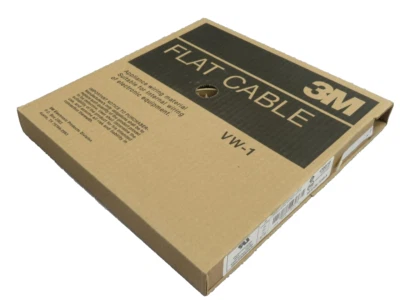全新 盒装 批量 100 英尺 3 米 80-6106-7245-5 双绞线扁平电缆 T204520 — 第 1/2 张图片