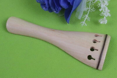 1pcs Violin Tailpiece 4/4 Violin Parts Maple Wood Full Size Baroque Tailpiece - Image 1 of 4