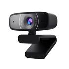 ASUS Webcam C3 Full HD USB-Kamera 1080p-Auflösung 30 FPS Beamforming-Mikrofon