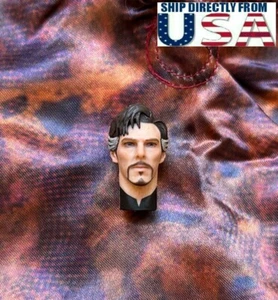 1/12 Doctor Strange Head Sculpt with Cape For 6" Mafex SHF Marvel Legend Figure - Picture 1 of 9