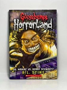 2nd Print #5 Dr Maniac Vs Robby Schwartz Goosebumps HorrorLand Book RL Stine YA - Picture 1 of 24