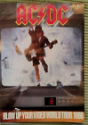 AC/DC Blow Up Your Video Welttournee 1988 großes Programm Erinnerungsstücke