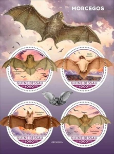 2024 06 - GUINEA BISSAU - BATS       4V  complet set    MNH ** - Picture 1 of 1