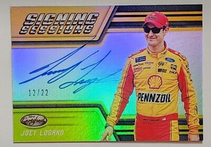 2018 Certified Racing Signing Sessions #SS-JL Joey Logano Gold Auto #12/22