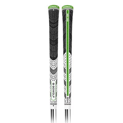 GOWOLF 2PCS Golf Grips Back Rib Corded Standard/Midsize Golf Club Grips Multiple Colors
