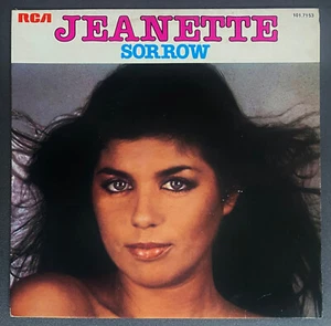 JEANETTE - Sorrow / A Heart So Warm.. BRAZIL PROMO 7" Single UNIQUE 1981 RCA - Picture 1 of 4