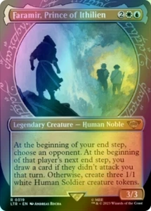 Faramir, Prinz von Ithilien SHOWCASE FOIL, Der Herr der Ringe, MTG LTR NM/M - Bild 1 von 1