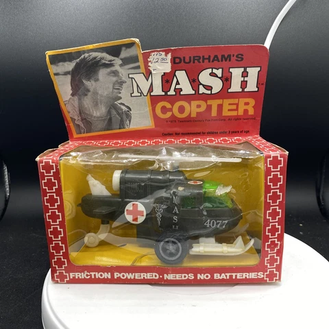 1975 MASH Military 4077th Medical Unit Helicopter/Copter By Durham’s in Box! Cover