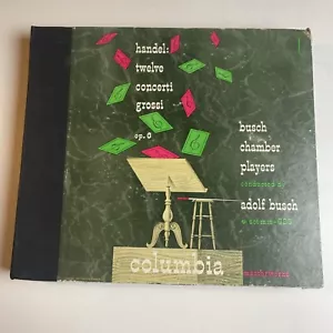 12" 78 RPM Set (10) Adolf Busch-Handel: Twelve Concerti Gross Op. 6/Set MM-685 - Picture 1 of 21