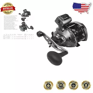 Graphite Frame Fishing Reel: Lightweight with Anti-Fog Line Counter Technology - Picture 1 of 3