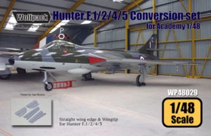 Wolfpack WP48029, Hawke Hunter F.1/2/3/4 Conjunto de conversión (para Academia), ESCALA 1/48 - Imagen 1 de 4