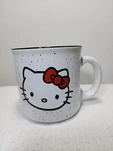 Hello Kitty Camper Mug by Sanrio 20 oz White Red N Black New - Picture 1 of 6