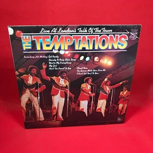 THE TEMPTATIONS Live At London's Talk Of The Town 1979 UK vinyl LP in concert - Picture 1 of 4