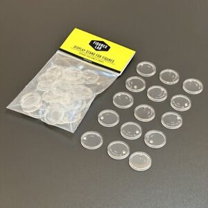 15Pcs 25mm Clear Display Stand Base For 3.75" Vintage Star Wars Action Figures 