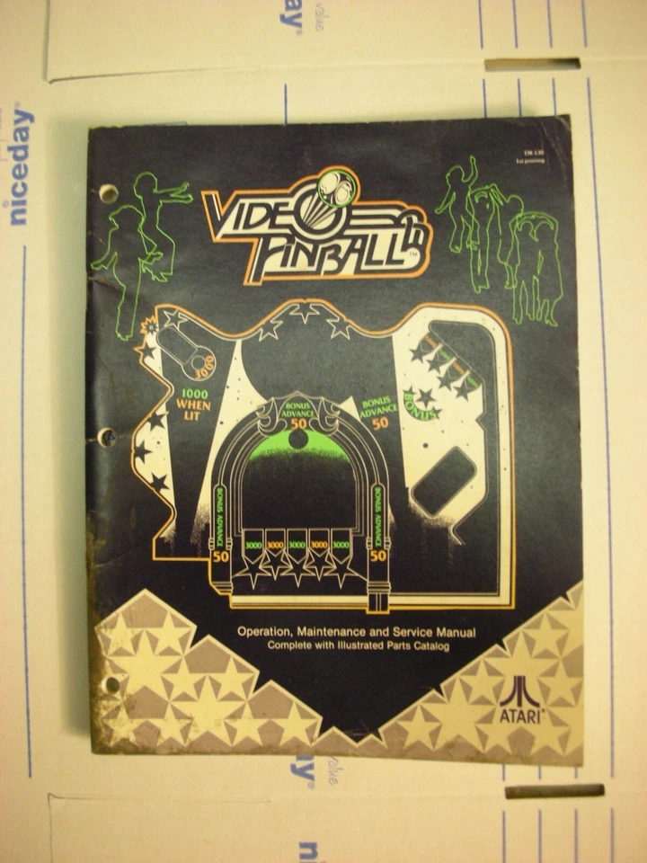 manuel borne d'arcade: VIDEO PINBALL - Photo 1/1