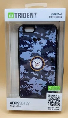 Funda Trident US NAVY CAMO para Apple iPhone 6 4.7 pulgadas serie Aegis NUEVA Foto 1 de 4