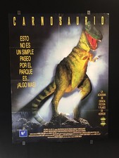 CARNOSAURIO Roger Corman Authentic Mexican Movie Poster ~26"x35"~