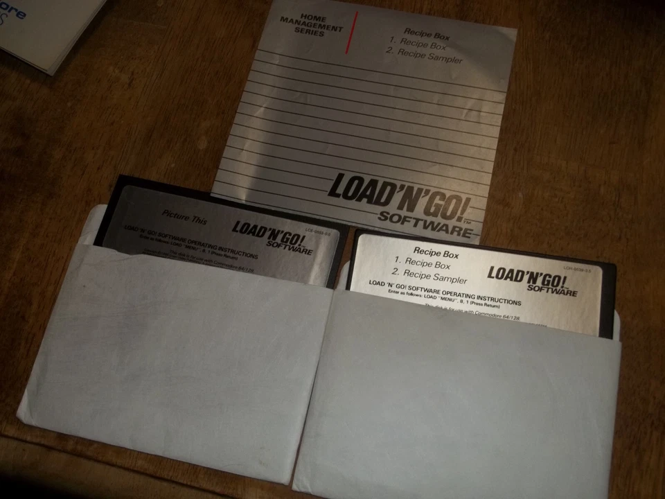 Commodore 64 Utilities Load-N-Go 5.25" Floppy Disks - Image 1 of 1