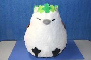 Muñeca de peluche grande Bird Shimaenaga cola larga teta 11,81" × 13,78" corona de trébol - Imagen 1 de 11