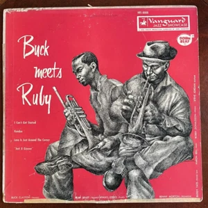 BUCK CLAYTON and RUBY BRAFF - Buck meets Ruby ~ VANGUARD 10" 8008 {dg orig} RARE - Imagen 1 de 5