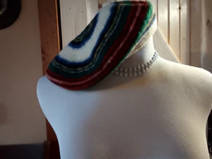 Handmade 100% Wool Beanie Hat Baret made in France - Picture 1 of 5