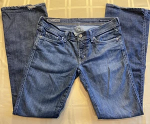 Citizens of Humanity Jeans 30 Concord 194 30x 32.5 Boot Distress Dark USA Women - Picture 1 of 9