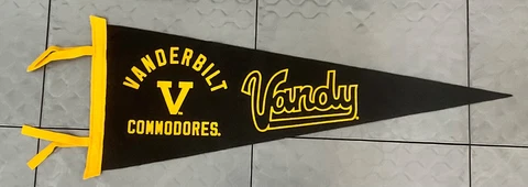 Vanderbilt Commodores NCAA Vintage Wool Pennant Cover