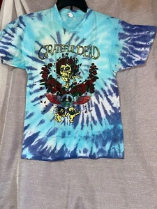 Camiseta grande vintage Grateful Dead 1991 Spring Tour Tie-Dye Felix Cat Mickey - Imagen 1 de 6