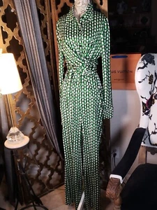 diane von furstenberg jumpsuit Size 14 X Large, So Flattering! Check out More... - Picture 1 of 6