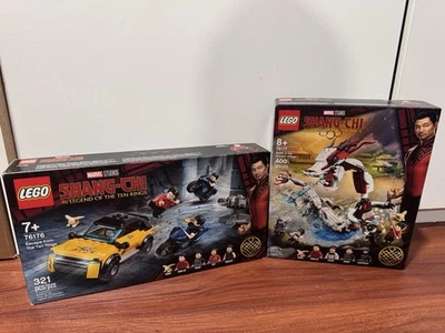 LEGO Marvel Shang-Chi 76176 & 76177 Retired New In Box Sealed - Image 1 of 3