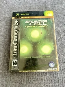 Splinter Cell Chaos Theory (Steelbook Edición Coleccionista) Xbox CIB Completo - Imagen 1 de 10