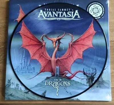 AVANTASIA - Here be Dragons Limited Picture LP NEW FACTORY SALED Original - Bild 1 von 2