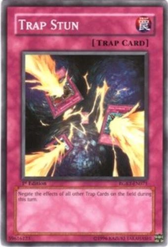 Lightly Played Trap Stun - RGBT-EN071 - Common - 1st Edition - Yu-Gi-Oh! - Image 1 of 1