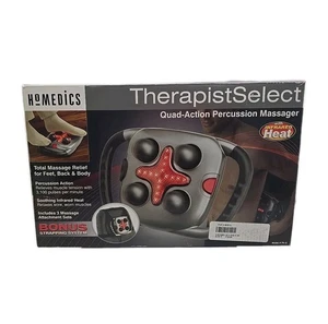 Masajeador de percusión de cuatro acciones HoMEDics PA-Q TherapistSelect con CALOR - Imagen 1 de 4
