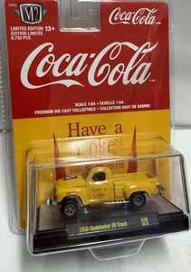 1950 Studebaker 2R Truck M2 Machines Factory Sealed 1/64 Coca-Cola Diecast 2020 - Picture 1 of 5