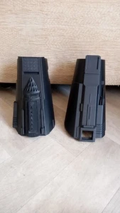 Star Wars Cosplay The Mandalorian Gauntlets Raw 3d Printed Kit - Picture 1 of 10