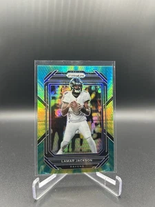 2022 Panini Prizm Lamar Jackson Hyper #/175 Ravens - Picture 1 of 2