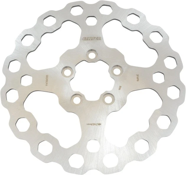 Rotor de freno trasero Galfer Solid Mount Qubic #DF681Q Harley Davidson Foto 1 de 1