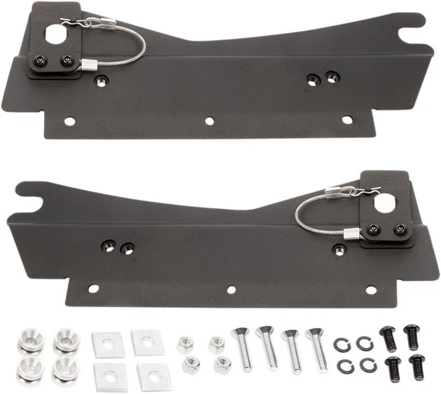 Kimpex 2-Up Seat Mounting Bracket Kit Black #000313 for Arctic Cat/Yamaha - Image 1 of 1